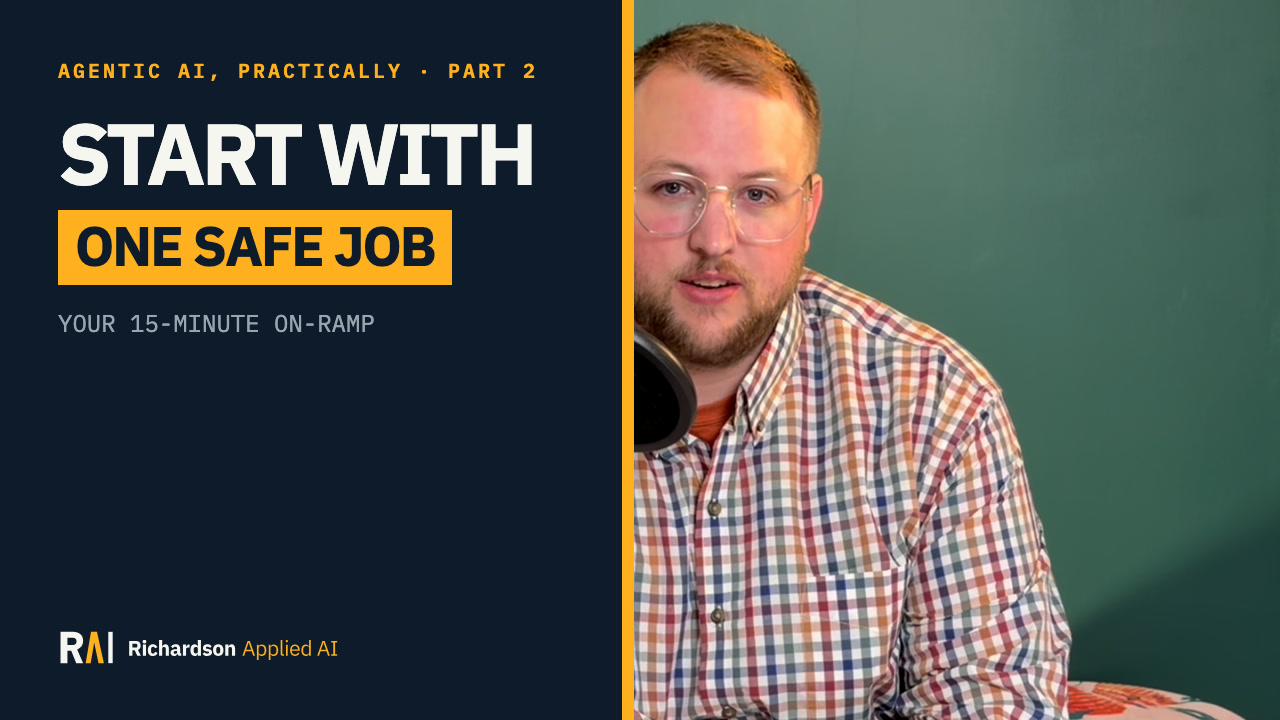 How to Start With an AI Agent Safely in 15 Minutes — video thumbnail
